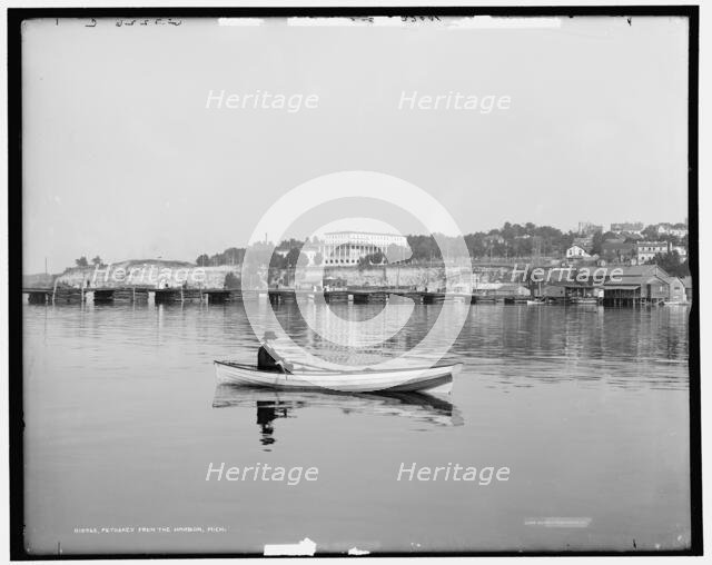 Petoskey from the harbor, Mich., c1906. Creator: Unknown.