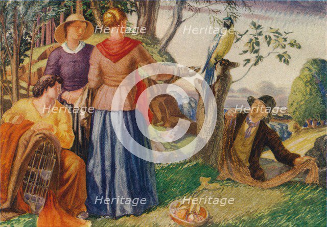 The Escaped Macaw, (1925).