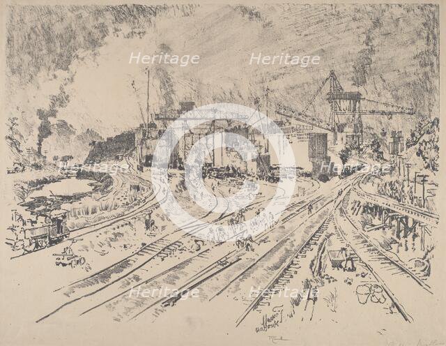 Early Morning, Miraflores, 1912. Creator: Joseph Pennell.