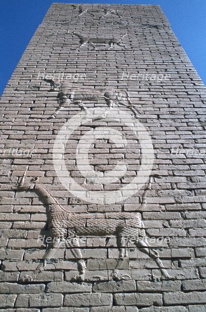Ishtar Gate, Babylon, Iraq.