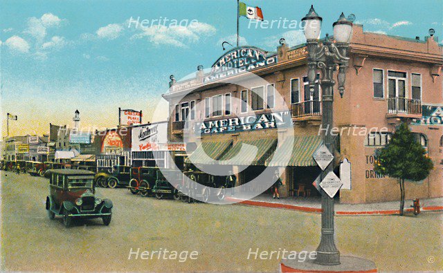 'Looking East on Second Street', c1939. Artist: Unknown.