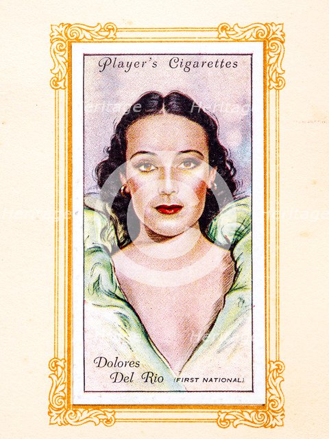 Dolores Del Rio, 1934. Artist: Unknown.