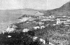Casamicciola (Isle of Ischia), the scene of the earthquake on the 4th March, 1881. Creator: Unknown.