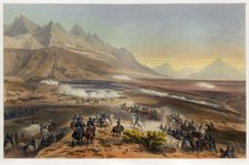 Battle of Buena Vista, pub. 1851. Creator: Carl Nebel (1805 - 1855).