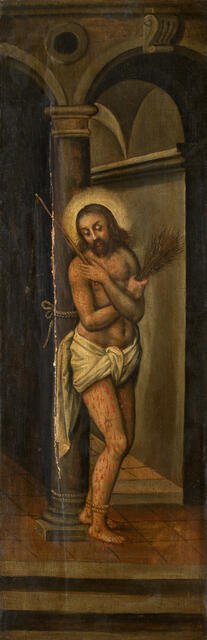 Christ tied to a Column, 17th century. Creator: Anon.