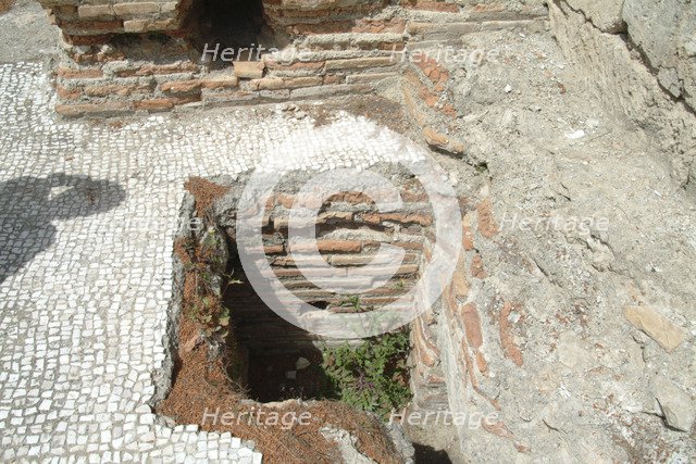 The baths at Isthmia, Greece. Artist: Samuel Magal