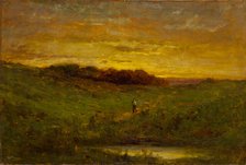Sunset, 1883. Creator: Edward Mitchell Bannister.