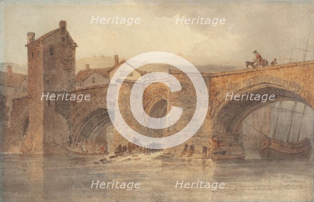 Chester Bridge, 1794. Creator: JMW Turner.
