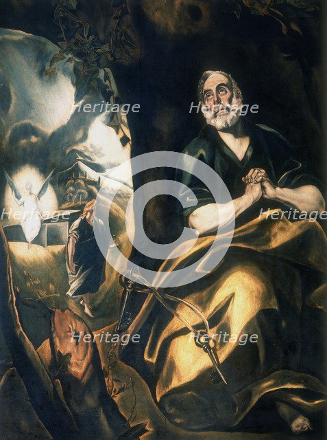 'St Peter's Tears', c1561-1614. Artist: El Greco