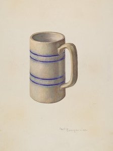 Stone Mug, c. 1939. Creator: Carl Buergerniss.