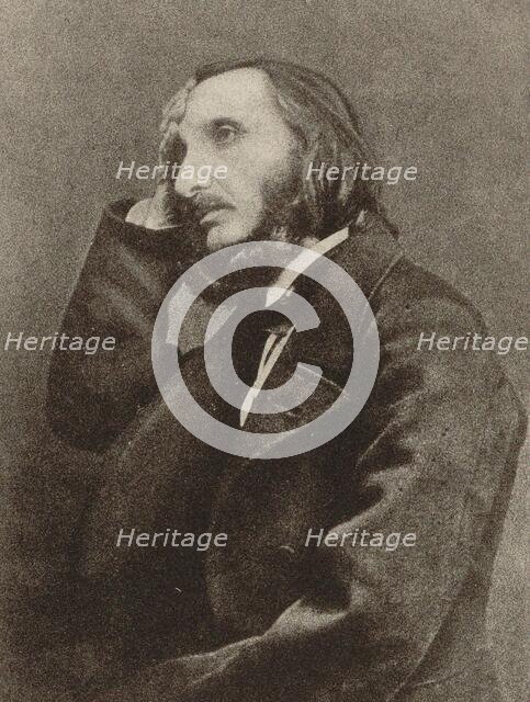 Portrait of the composer Heinrich Wilhelm Ernst (1814-1865). Creator: Anonymous.