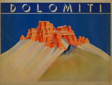 Dolomiti, 1910s-1920s. Creator: Anonymous.