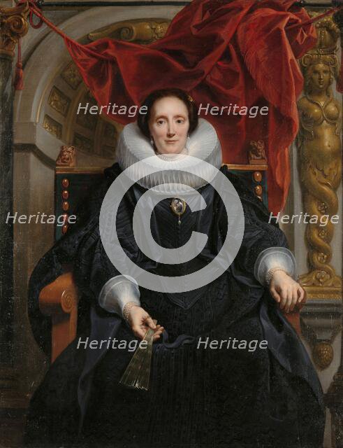 Portraits of Rogier Le Witer and his Wife, Catharina Behaghel, 1635. Creator: Jacob Jordaens.