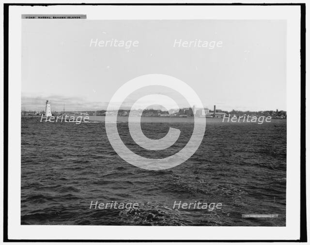 Nassau, Bahama Islands, c1901. Creator: William H. Jackson.