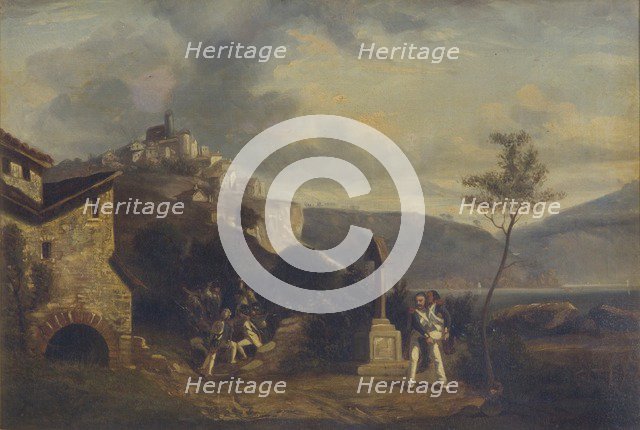 'An incident in the Napoleonic Wars', 1830-1882. Artist: Thomas Jones Barker.