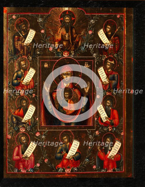 Our Lady of Kursk, Early 19th cen.. Artist: Russian icon  