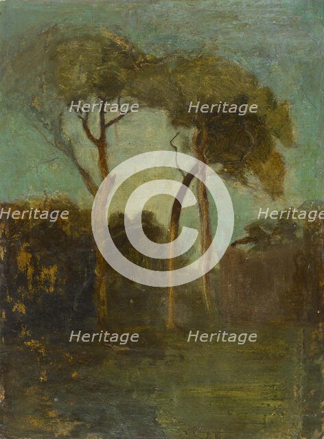 Pins parasols en Italie, between 1856 and 1862. Creator: Jean-Baptiste Carpeaux.