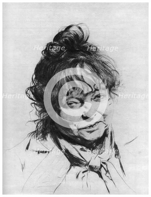 'Louise France', c1895-1945 (1924). Artist: Edgar Chahine