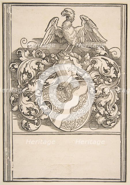 Arms of Michel Beheim.n.d. Creator: Albrecht Durer.