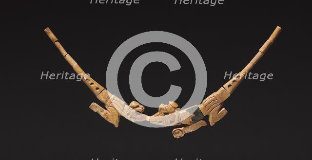 Necklace with Lizards, 550-800. Creator: Unknown.