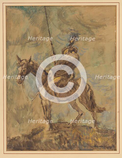 Don Quixote, 1942. Creator: Cyprian Majernik.