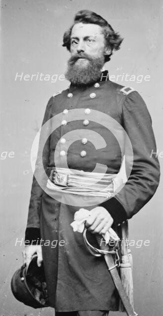 General George Stoneman Junior, between 1855 and 1865. Creator: Unknown.