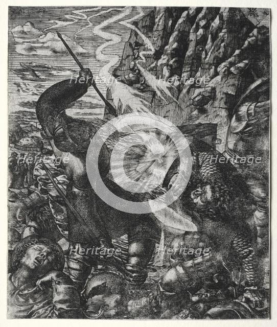 The Resurrection, 1588. Creator: Philipp Uffenbach (German, 1566-1636).