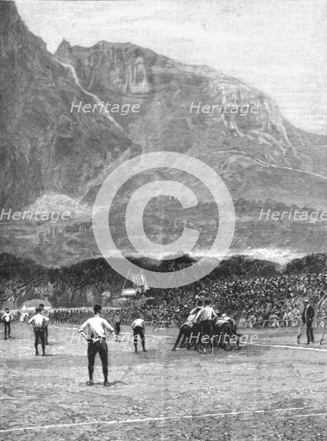 ''The English Football Team in South Africa--The Last match at Cape Town, 1891', 1891. Creator: Unknown.