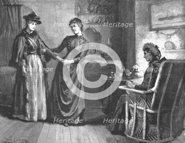 'Madame Leroux'; By Francis Eleanor Trollope; And Peggy in her eagerness almost pulled Lucy into the Creator: Percy Macquoid.