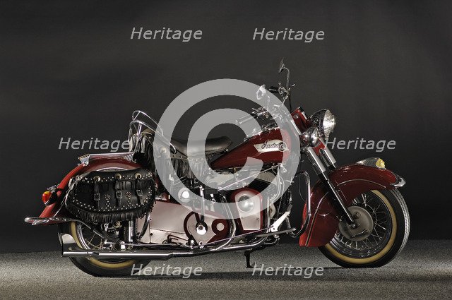 Indian Roadmaster Chief 1953. Artist: Simon Clay.