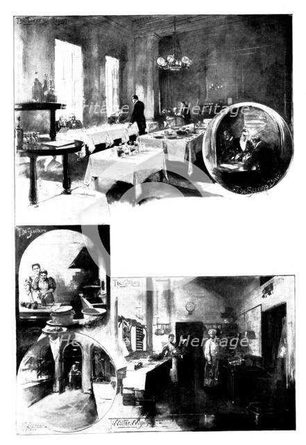 In Clubland - No. V: the Travellers' Club..., 1898. Creator: Unknown.