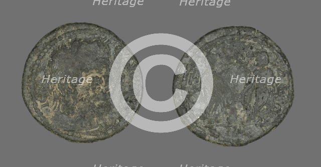 Coin Depicting Senate, 193-211. Creator: Unknown.