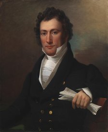 Joshua Tevis, 1827. Creator: Jacob Eichholtz.