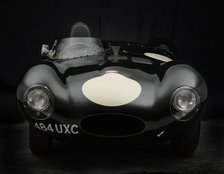 Jaguar D type 1956. Artist: Simon Clay.