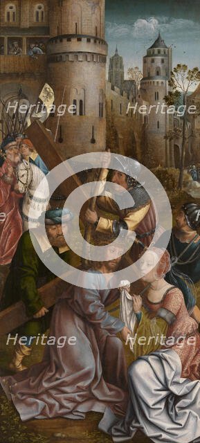 The Bearing of the Cross, 1510. Creator: Master of Frankfurt.