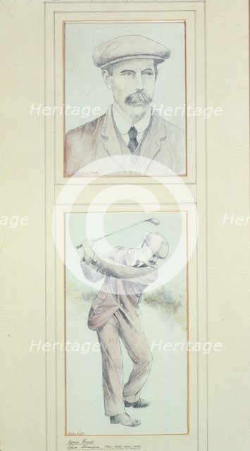 James Braid (1870-1950), Scottish, c1910. Artist: Unknown