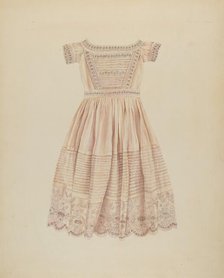 Child's Dress, c. 1937. Creator: Lucien Verbeke.
