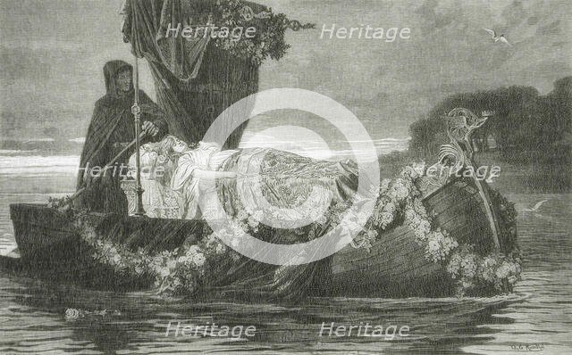 Elaine, 1897. Creator: Henry Wolf.