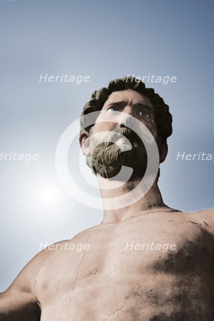 Statue of the Roman Emperor Hadrian, first half of 2nd century. Artist: Unknown.