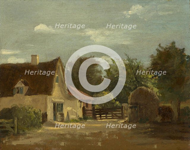 Cottage, c1850. Creator: Lionel Constable.