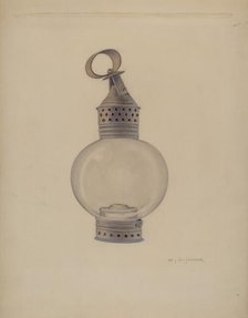 Lantern, 1935/1942. Creator: E. J. Gilsleider.