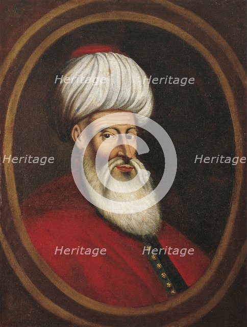 Portrait of the Vizier Kibleli Mustafa Pasha, 1670s. Artist: Austrian master (active ca. 1440-1450)