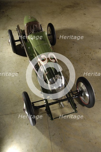 MILLER 122 supercharged 1923. Artist: Simon Clay.