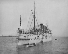 'The Protected Cruiser "Columbia".', c1897. Creator: Unknown.