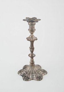 Candlestick, London, 1762/63. Creator: Ebenezer Coker.