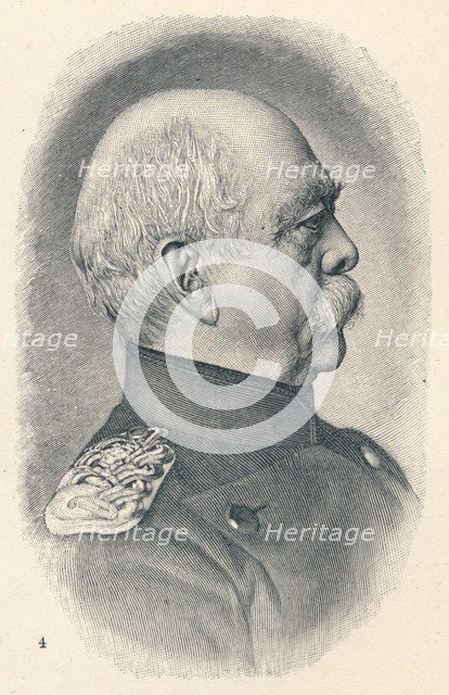 '4 - Otto Van Bismarck At Four Stages Of His Career', 1907. Artist: Unknown.