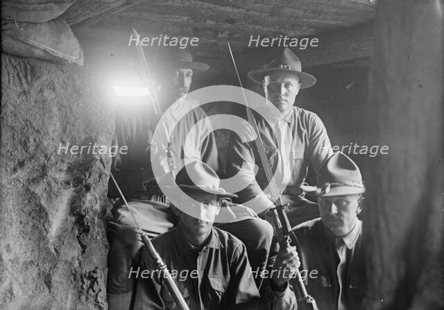 American University Training Camp - Misc. Views, 1917. Creator: Harris & Ewing.