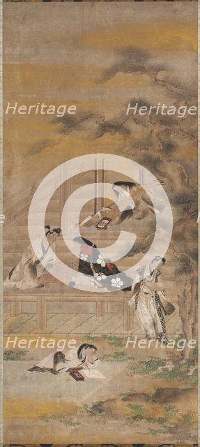 The Four Pleasures, 17th century. Creator: Iwasa Matabei (Japanese, 1578-1650), attributed to.