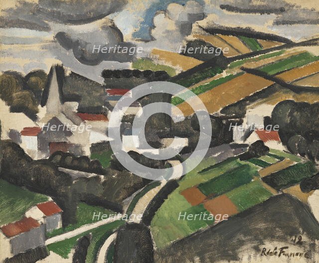 Le Tournant, Meulan, 1912. Creator: La Fresnaye, Roger de (1885-1925).