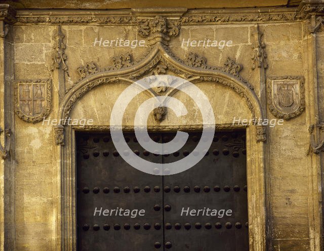 Palace of the Duque de Abrantes, Granada, Andalusia, Spain, 16th century (2002).  Creator: LTL.